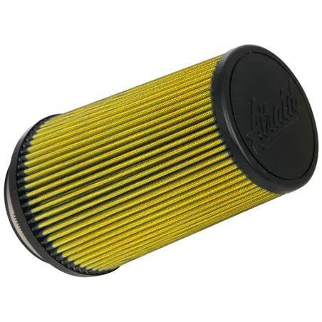 Airaid Universal Air Filter - Cone 4in Flange x 6in Base x 4-5/8in Top x 9in Height - Synthaflow