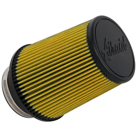 Airaid Universal Air Filter - Cone 4in Flange x 6in Base x 4-5/8in Top x 7in Height - Synthaflow