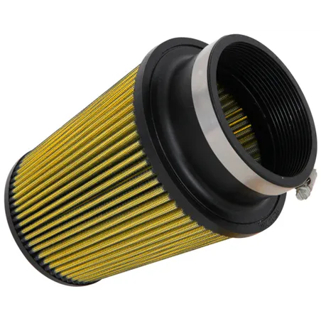 Airaid Universal Air Filter - Cone 4in Flange x 6in Base x 4-5/8in Top x 7in Height - Synthaflow