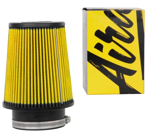 Airaid Universal Air Filter - Cone 4in Flange x 6in Base x 4-5/8in Top x 7in Height - Synthaflow