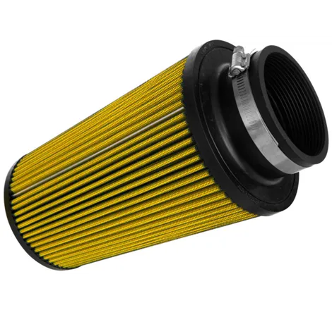 Airaid Universal Air Filter - Cone 3-1/2 FLG x 6in B x 4-5/8in T x 9 H