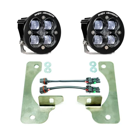 Baja Designs 18+ Wrangler JL Rubicon Squadron-R Fog Light & Fog Pocket Kit