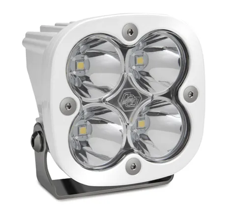 Baja Designs Squadron Pro Spot Pattern White LED Light Pod - Clear