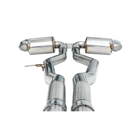 AWE 2020 Toyota Supra A90 Non-Resonated Touring Edition Exhaust - 5in Chrome Silver Tips