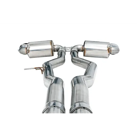 AWE 2020 Toyota Supra A90 Non-Resonated Touring Edition Exhaust - 5in Chrome Silver Tips