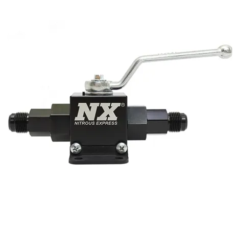 Nitrous Express Lightweight Billet In-Line Valve 1.5in I.D (8AN Fitting)