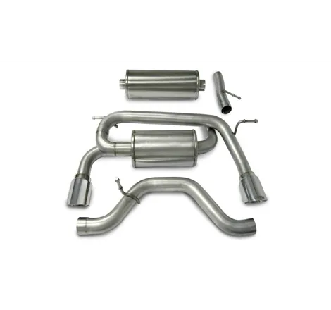 Corsa 2006-2008 Hummer H3 3.5L Polished Sport Cat-Back Exhaust