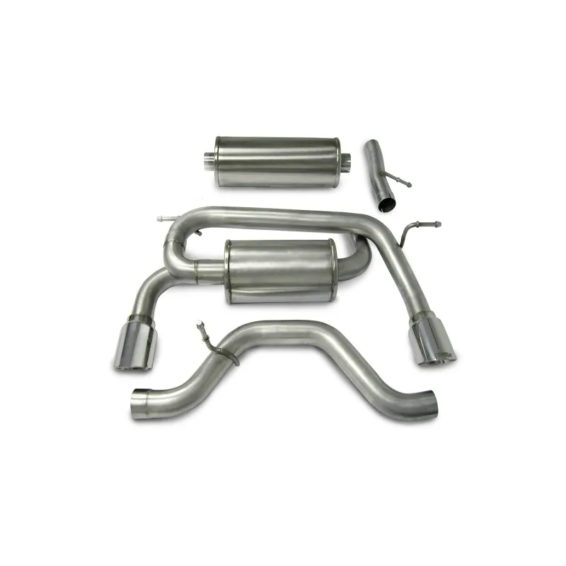 Corsa 2006-2008 Hummer H3 3.5L Polished Sport Cat-Back Exhaust