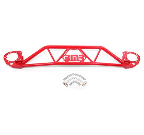 BMR 15-20 Ford Mustang Front Twin Tube Design Strut Tower Brace - Red