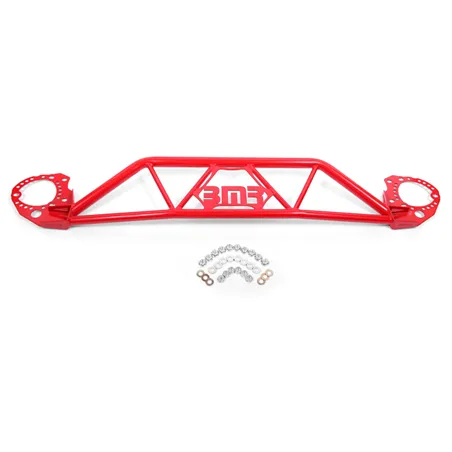 BMR 15-20 Ford Mustang Front Twin Tube Design Strut Tower Brace - Red