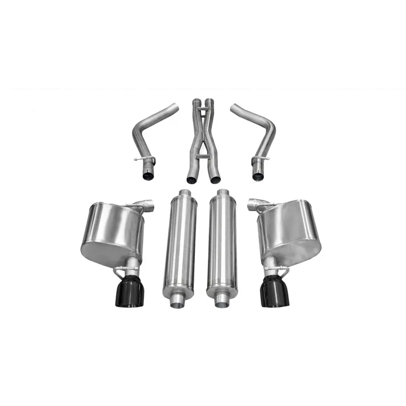 Corsa 11-14 Chrysler 300 R/T 5.7L V8 Black Sport Cat-Back Exhaust