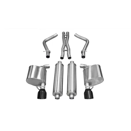 Corsa 11-14 Chrysler 300 R/T 5.7L V8 Black Sport Cat-Back Exhaust