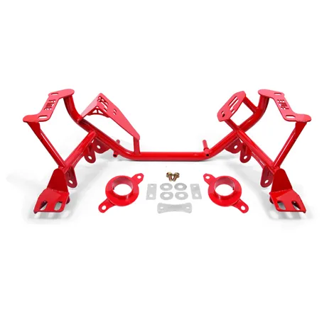 BMR 79-95 Ford Mustang K-Member Standard Version w/Spring Perches - Red