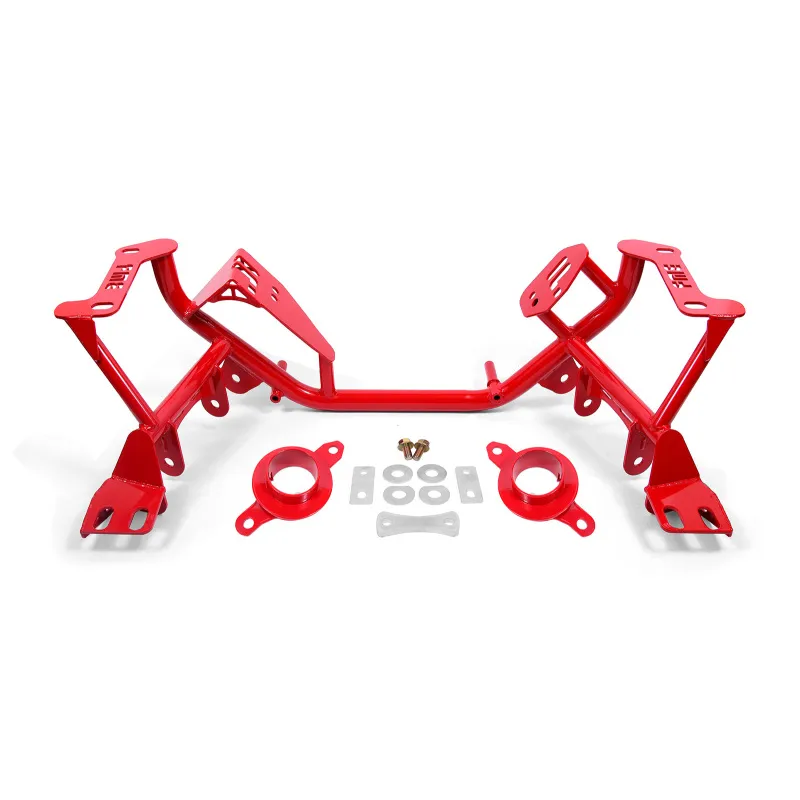 BMR 79-95 Ford Mustang K-Member Standard Version w/Spring Perches - Red