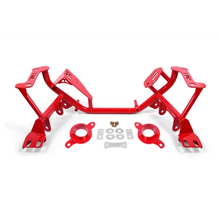 BMR 79-95 Ford Mustang K-Member Standard Version w/Spring Perches - Red