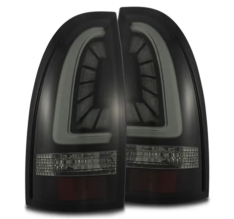 AlphaRex 05-15 Toyota Tacoma PRO-Series LED Tail Lights Jet Black