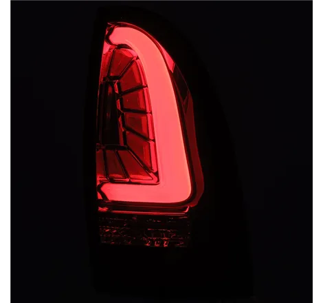 AlphaRex 05-15 Toyota Tacoma PRO-Series LED Tail Lights Jet Black