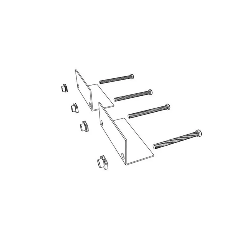 BAK BAKBox2 Clamping Brackets (AB) Qty 2 (w/ U-Nuts & Screws)