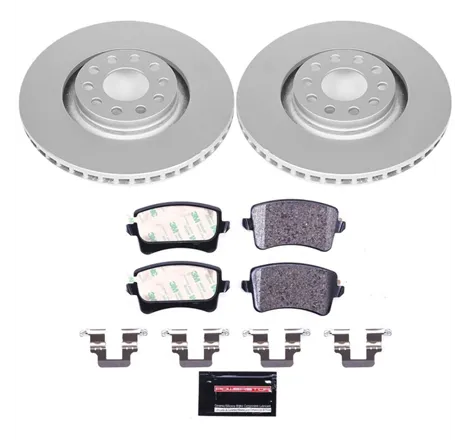 Power Stop 00-01 Audi A6 Quattro Front Euro-Stop Brake Kit