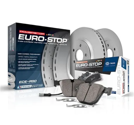 Power Stop 00-01 Audi A6 Quattro Front Euro-Stop Brake Kit