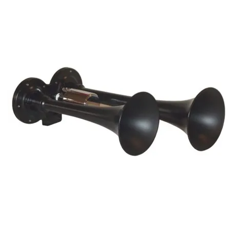 Kleinn Black Dual Horn/ 10In/7.5In - XCR2.0 Coated Zinc Alloy