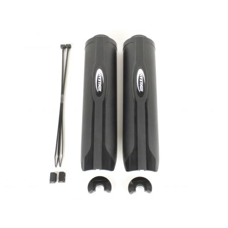 Daystar 2.0 Shock Guard Pair - Black - Fits Daystar/Procomp/Tuff Country/Rancho/Skyjacker Shocks