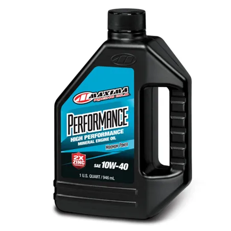 Maxima Performance Auto Performance 10W-40 Mineral Engine Oil - Quart