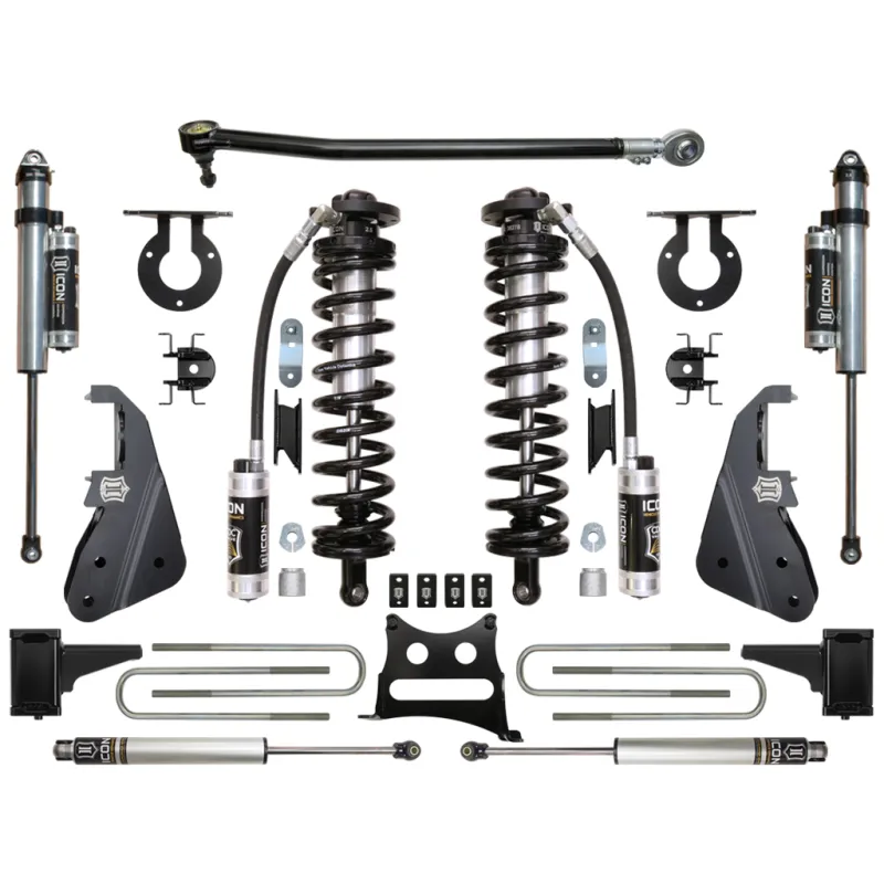 ICON 2017+ Ford F-250/F-350 4-5.5in Stage 4 Coilover Conversion System