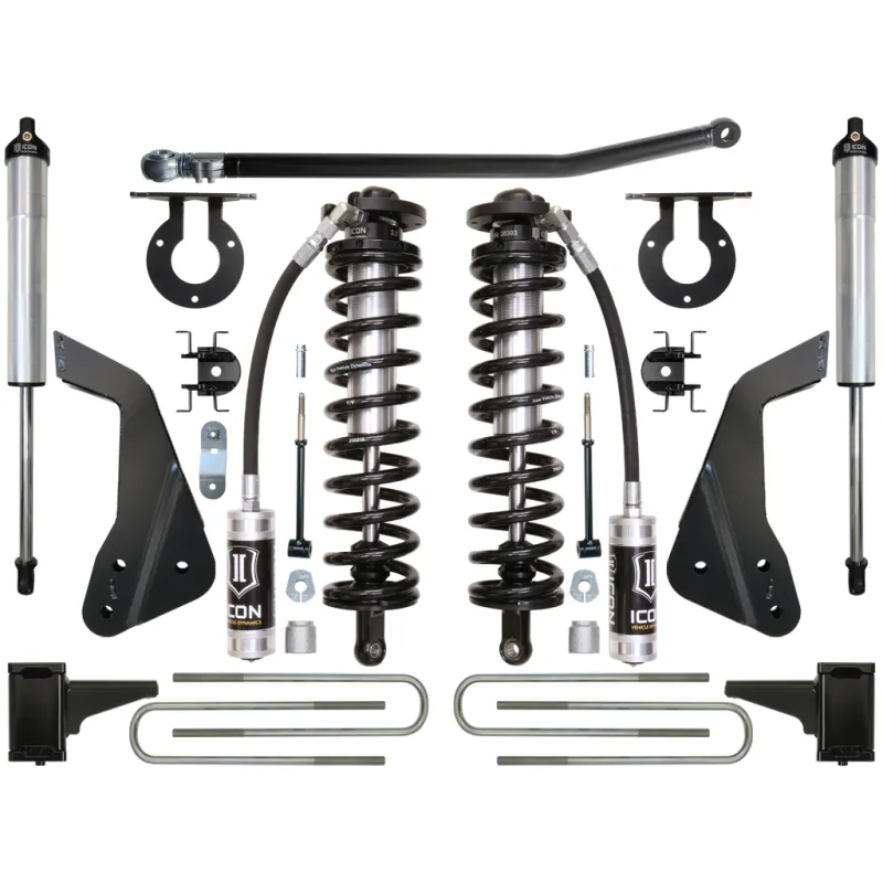 ICON 05-07 Ford F-250/F-350 4-5.5in Stage 2 Coilover Conversion System