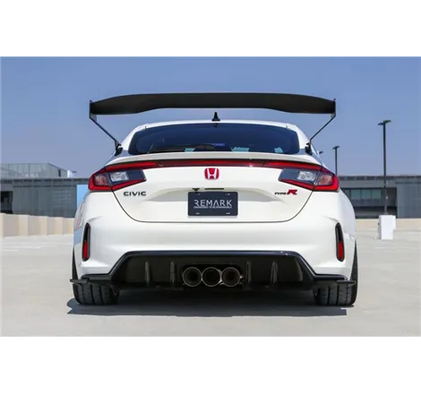 Remark 2023+ Honda Civic Type R (FL5) Carbon Fiber GT Wing - Gloss Finish