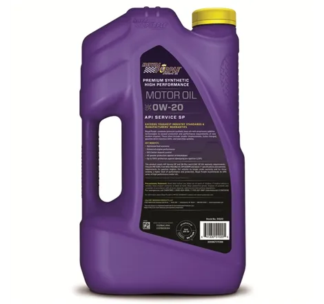 Royal Purple High Performance Ultra-Low Viscosity 0W-16 Motor Oil - 5 Quart