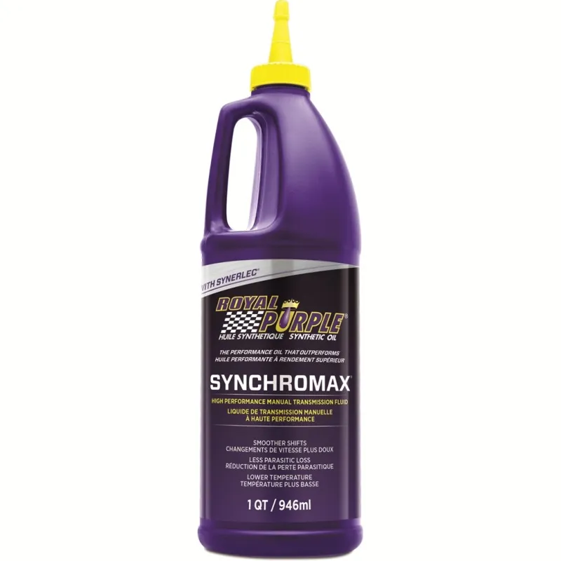 Royal Purple Synchromax Synthetic Manual Transmission Fluid (Canada) - 1 Quart