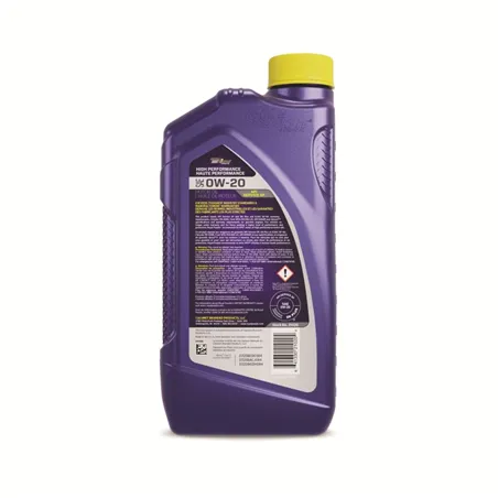 Royal Purple Synthetic High Performance 0W-20 Motor Oil (Canada) - 1 Quart