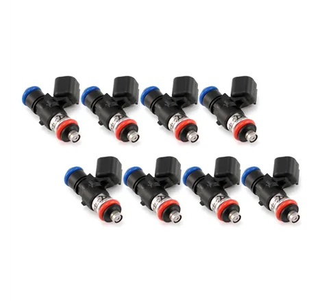 Injector Dynamics 1340cc Injectors- 34mm Length-No Adapt Top(14mm O-Ring)/15mm Low O-Ring(Set of 8)