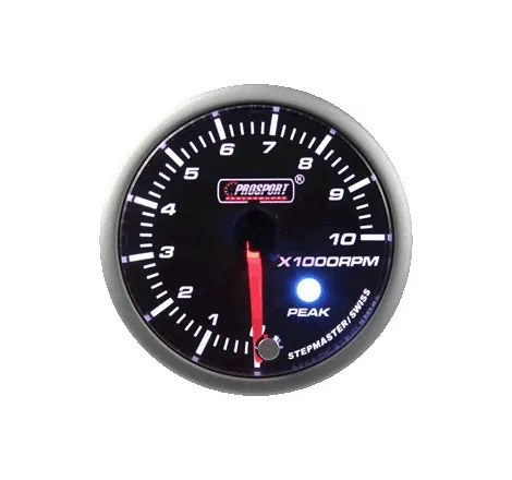 Prosport 52mm Analogue Tachometer Gauge with Peak Recall Prosport - 3