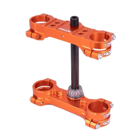 XTrig 21-23 GasGas MC 65/ Husqvarna TC 65/ KTM 65 SX ROCS Tech Clamp Offset 22 mm. - Orange