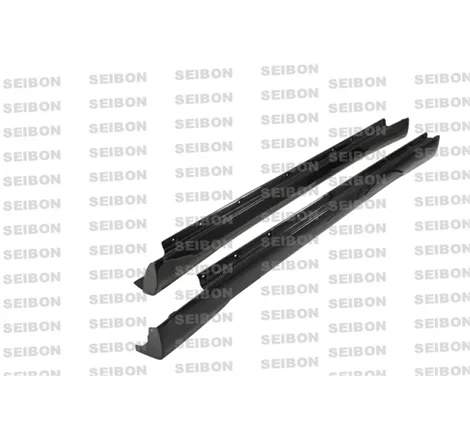 Seibon 2003-2007 Infiniti G35 Sedan TW-Style Carbon Fiber Side Skirts