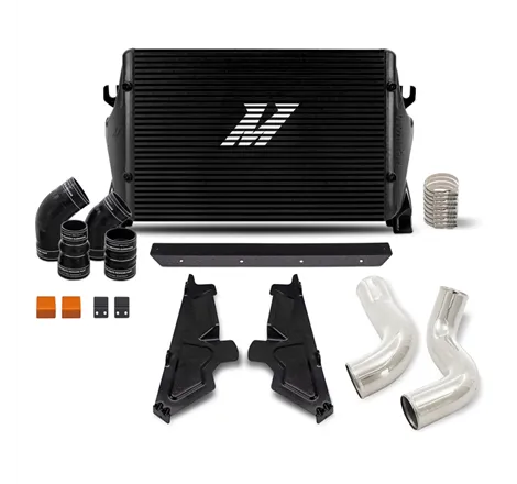 Mishimoto 2019+ Ram 6.7L Cummins Intercooler Kit BK Cooler P Pipes