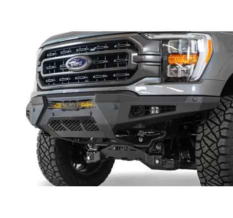 Addictive Desert Designs 2021 Ford F-150 HoneyBadger Front Bumper w/ Top Hoop