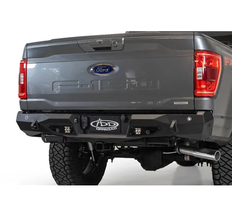 Addictive Desert Designs 2021 Ford F-150 Stealth Fighter Rear Bumper w/ Back up Sensors