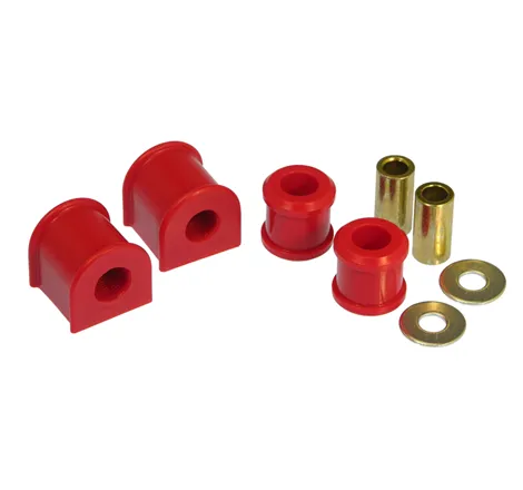 Prothane 07-11 Jeep JK Rear 19mm Sway Bar & End Link Bushings - Red