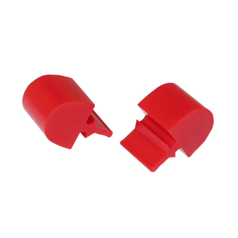 Prothane Universal Bump Stop Pull Through Style - Red