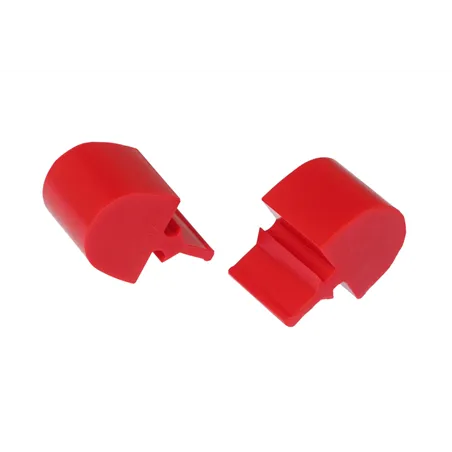 Prothane Universal Bump Stop Pull Through Style - Red