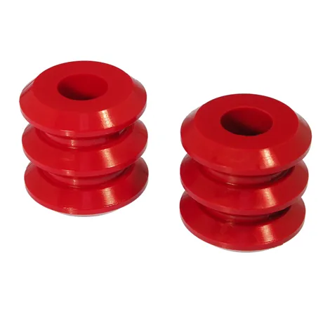 Prothane Universal Coil Spring Inserts - 3.5in High - Red