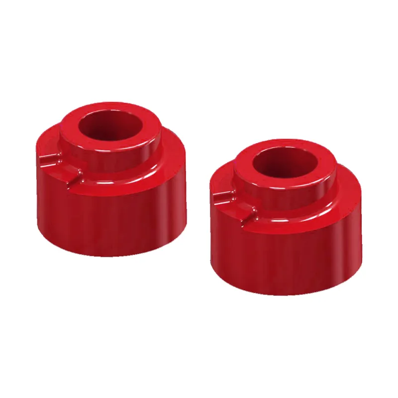 Prothane 05-09 Ford F250 SD 4wd Front Coil Spring 2.5in Lift Spacer - Red