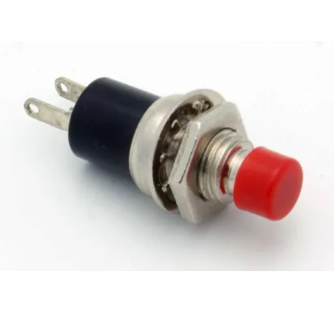 Momentary Push Button Switch - Red Cool Boost Systems - 1