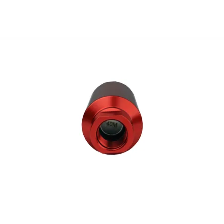 Aeromotive In-Line Filter - AN-10 size - 40 Micron SS Element - Red Anodize Finish