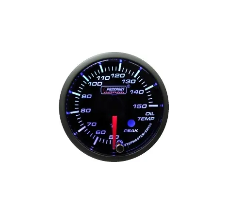 Prosport 52mm Analogue Oil Temperature Gauge with Peak Recall Prosport - 1