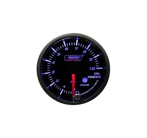 Prosport 52mm Analogue Oil Pressure Gauge with Peak Recall Prosport - 1