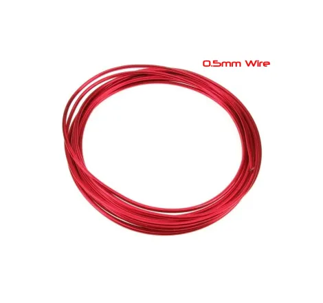 0.5mm Red Multistrand Wire